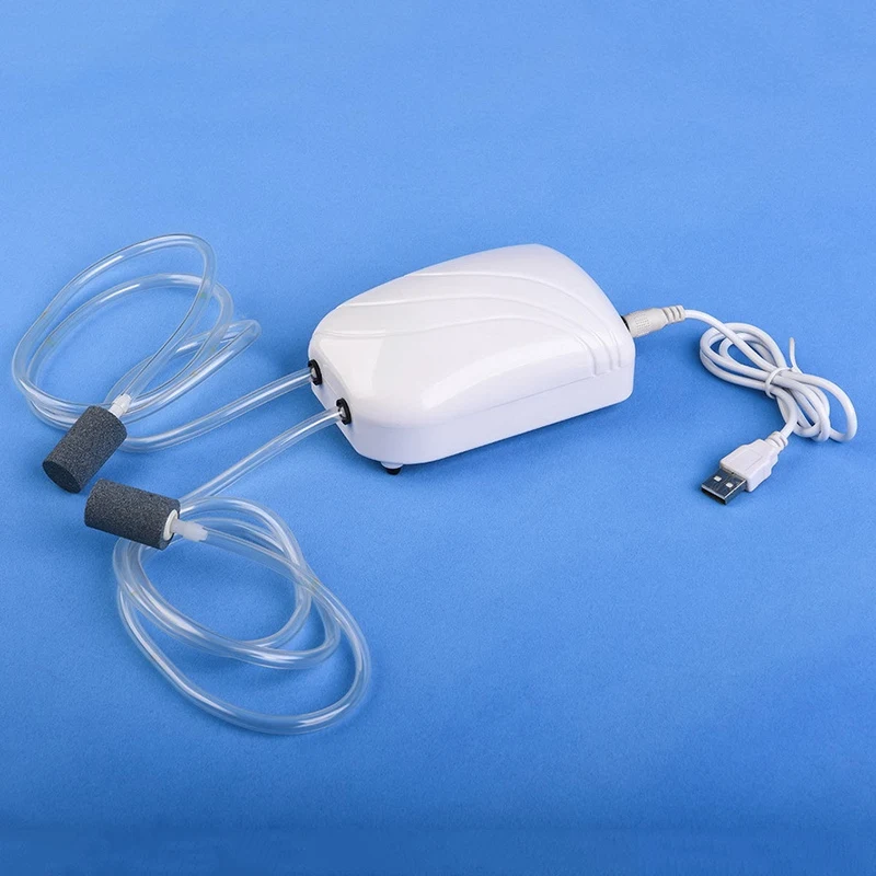 USB аквариумный воздушный насос Ультра низкий уровень шума мини компрессор