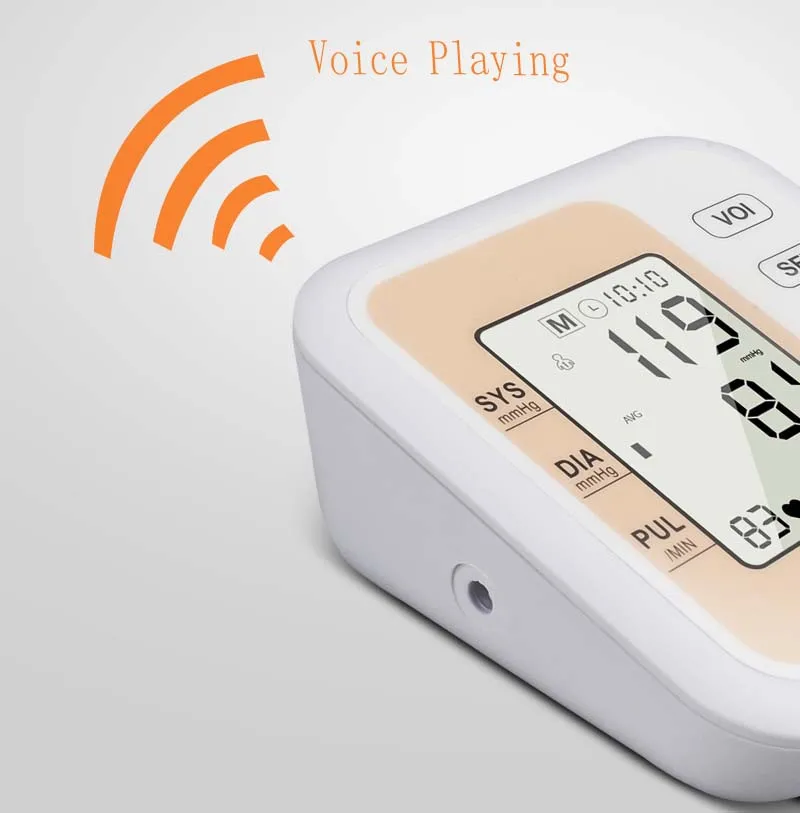 Автоматический цифровой монитор артериального давления на руку пульсометр