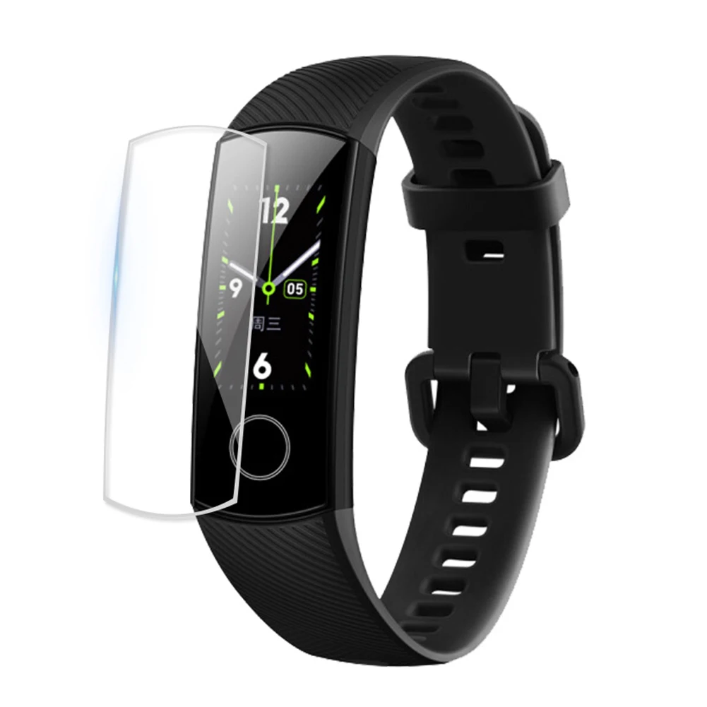 3 шт. ТПУ Взрывозащищенная мягкая защитная пленка HD для Huawei Honor Band 5 | Электроника