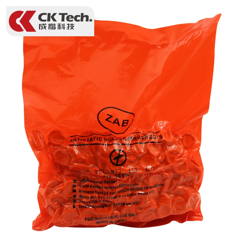 CK Tech. Одноразовые противоскользящие резиновые латексные палочки для наращивания