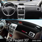 Противоскользящий коврик для приборной панели Peugeot 307 2002  2008 307sw 307cc, Солнцезащитный ковер, аксессуары для ковров 2003 2004 2005 SW