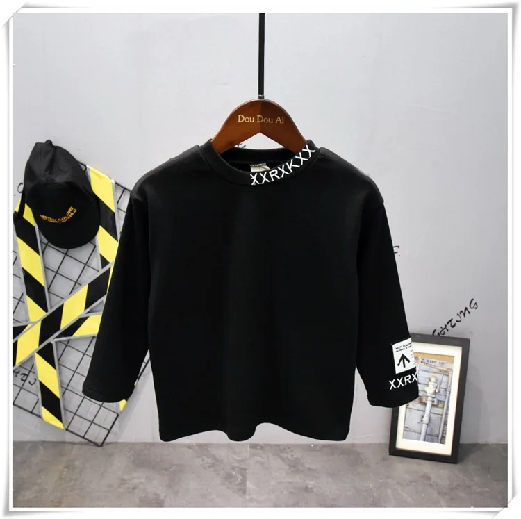 Комплект одежды для маленьких мальчиков весна-осень Детские хлопковые толстовки