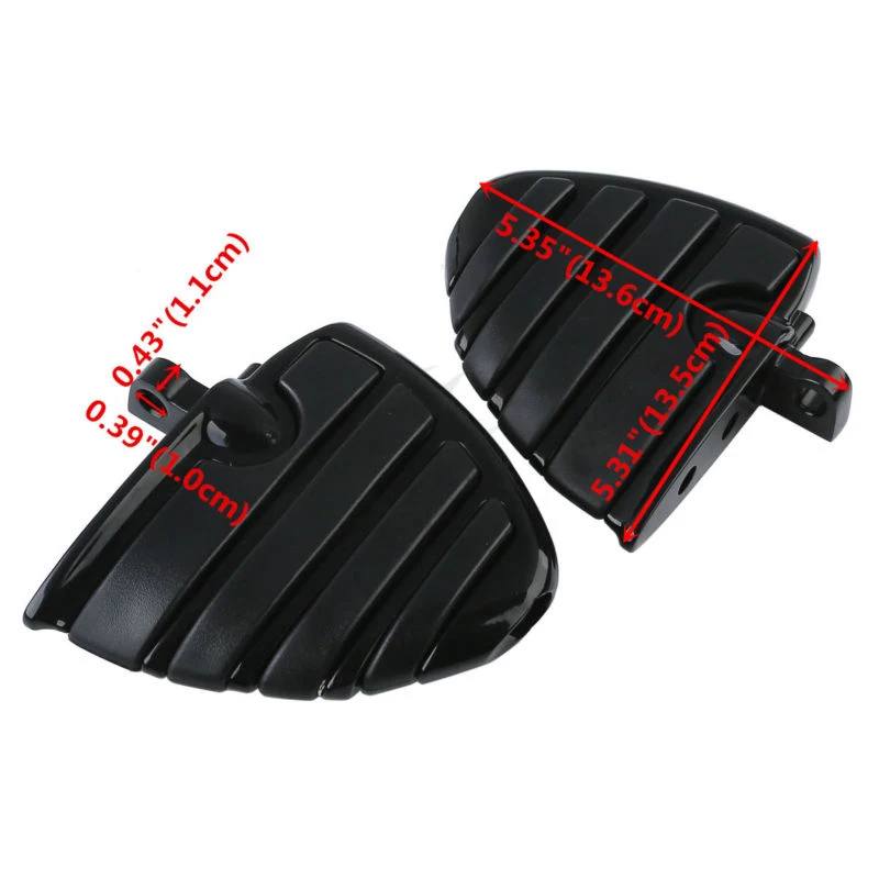 Подножки для мотоцикла педаль ног в стиле крыла Touring Electra Glide Softail FLS FXCW FLSS