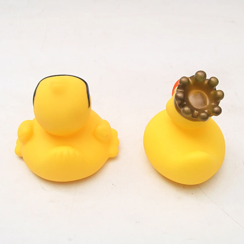 2 шт. игрушечная уточка для ванны с рисунком детские принадлежности купания