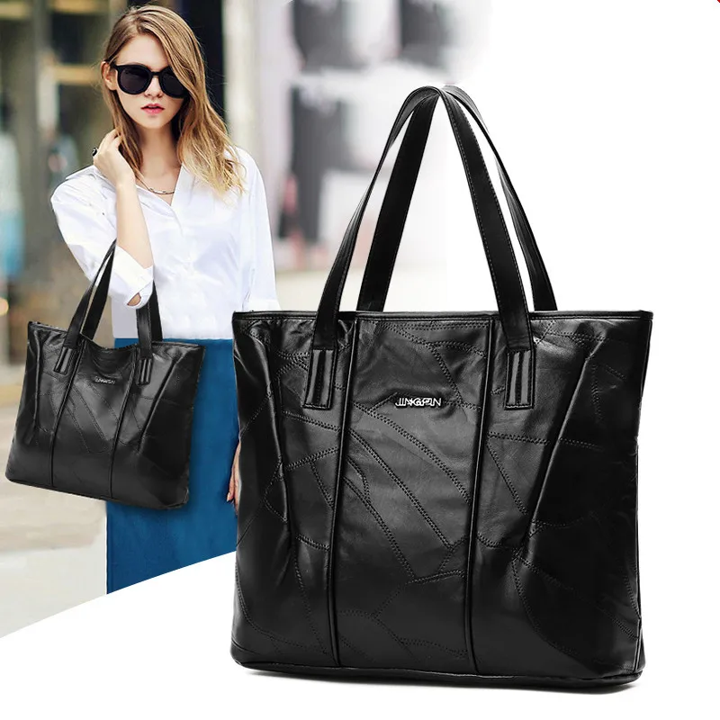 Женская сумка мессенджер из натуральной овечьей кожи в стиле пэчворк