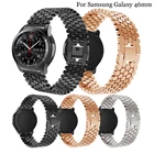 Женский браслет из нержавеющей стали для Samsung Galaxy Watch 46 мм Samsung Gear S3 Frontierклассический браслет 22 мм быстросъемный ремешок