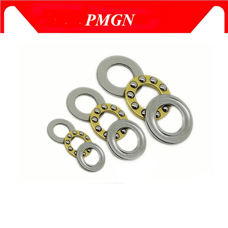 

PMGN 10Pcs F12-23M Axial Ball High quality Thrust Bearings 12x23x7.5mm Plane thrust Bearings for 12mm Shaft 12*23*7.5mm
