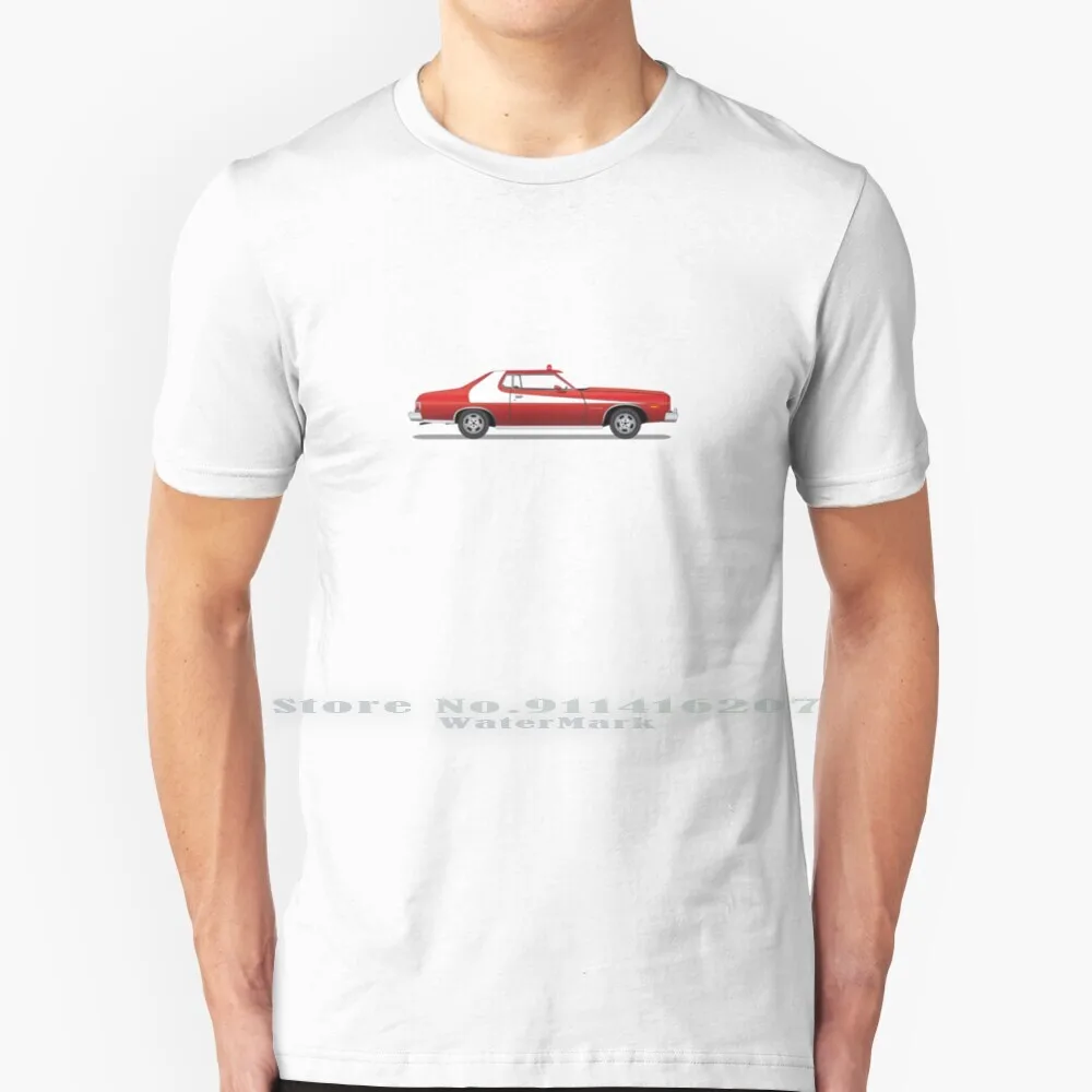 Фото Хлопковая футболка Starsky & Hutch Gran Torino 6XL Starsky Et Hutch Gran Torino №1