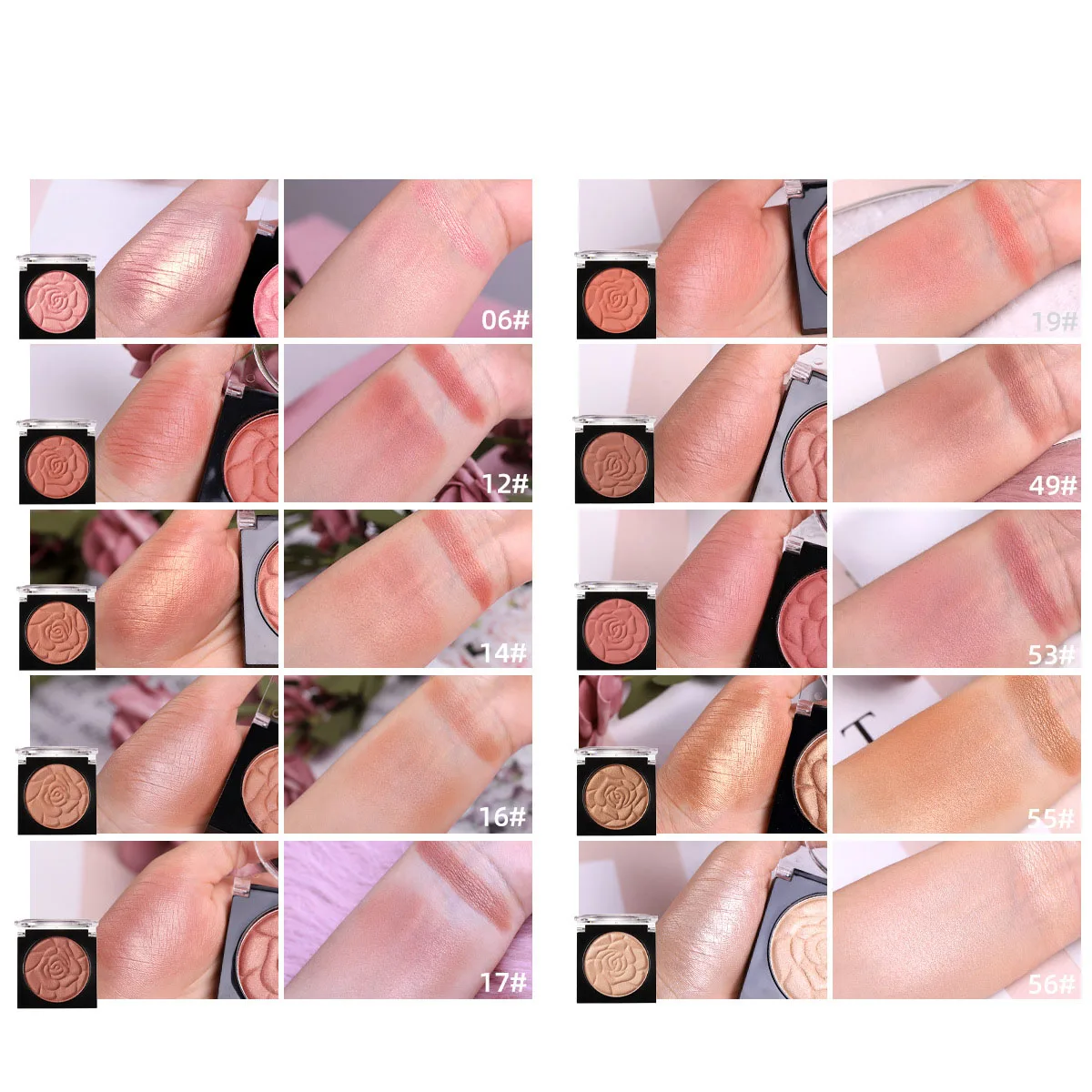 Веки для танцев натуральные стойкие румяна осветляющие цвета кожи консилер