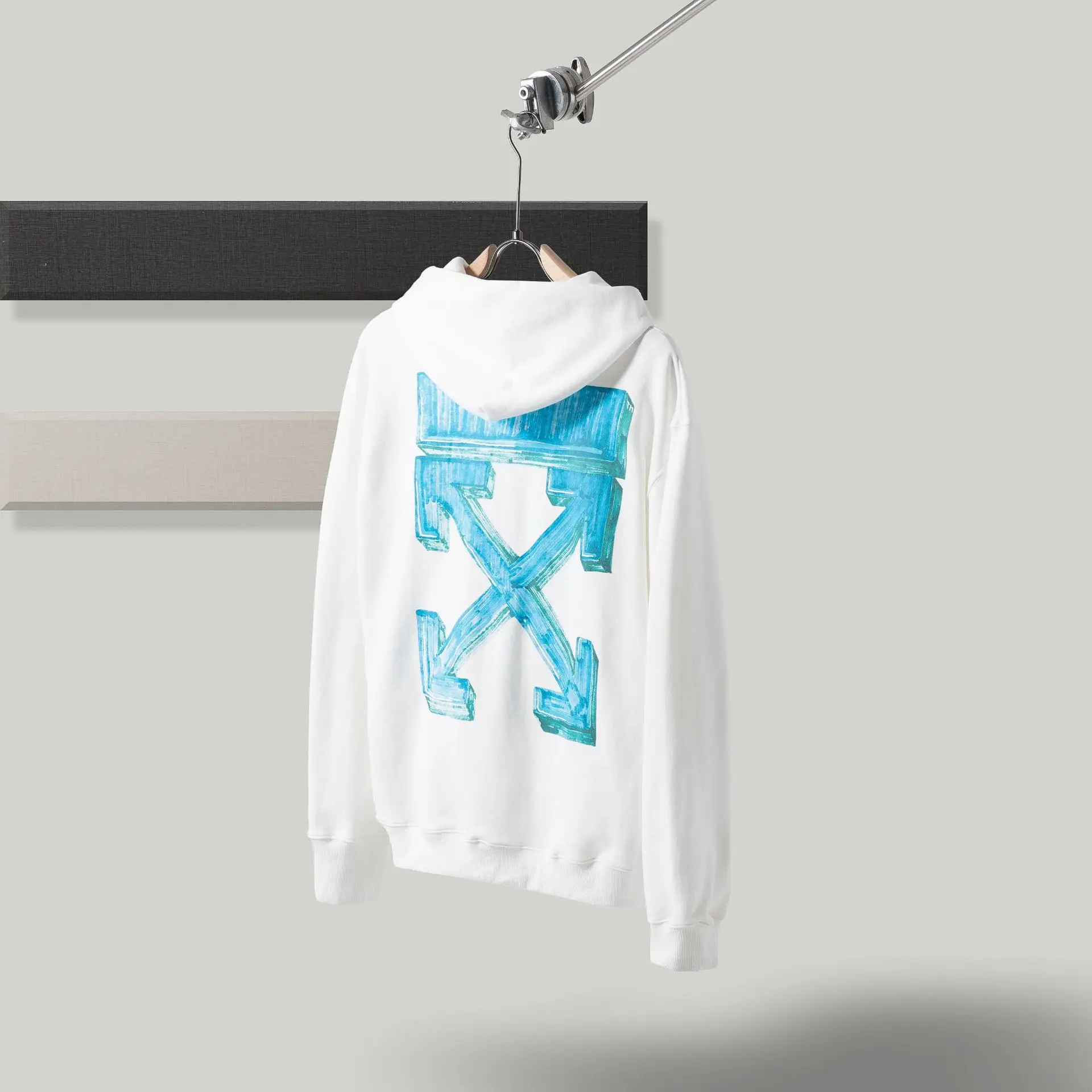 

Off ow arrow high quality pure cotton men's and women's matching pair