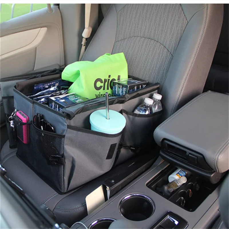 Автомобильная сумка для хранения органайзер багажника коробка с крючком