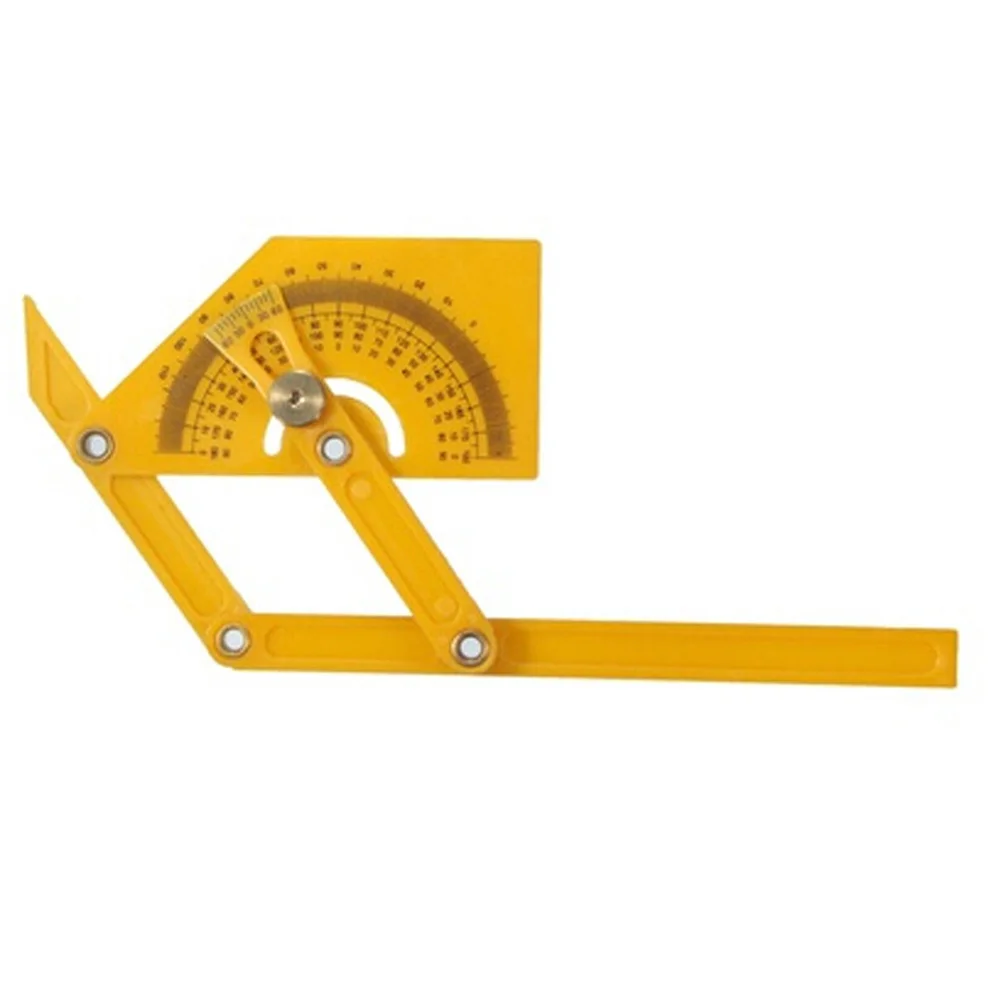 New Arrival Angle Finder Protractor Goniometer Miter Gauge Plastic Brass Fittings 0-180 Degrees Best Price | Дом и сад