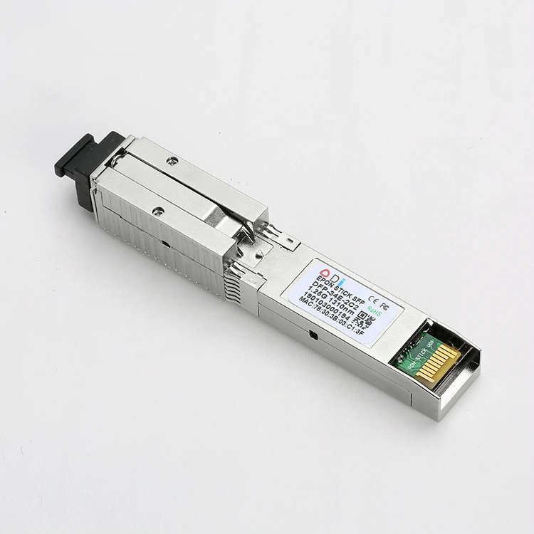 EPON SFP ONU Tx 1310 нм 20 км SC трансивер с модулем MAC pon|Оптоволоконное оборудование| |