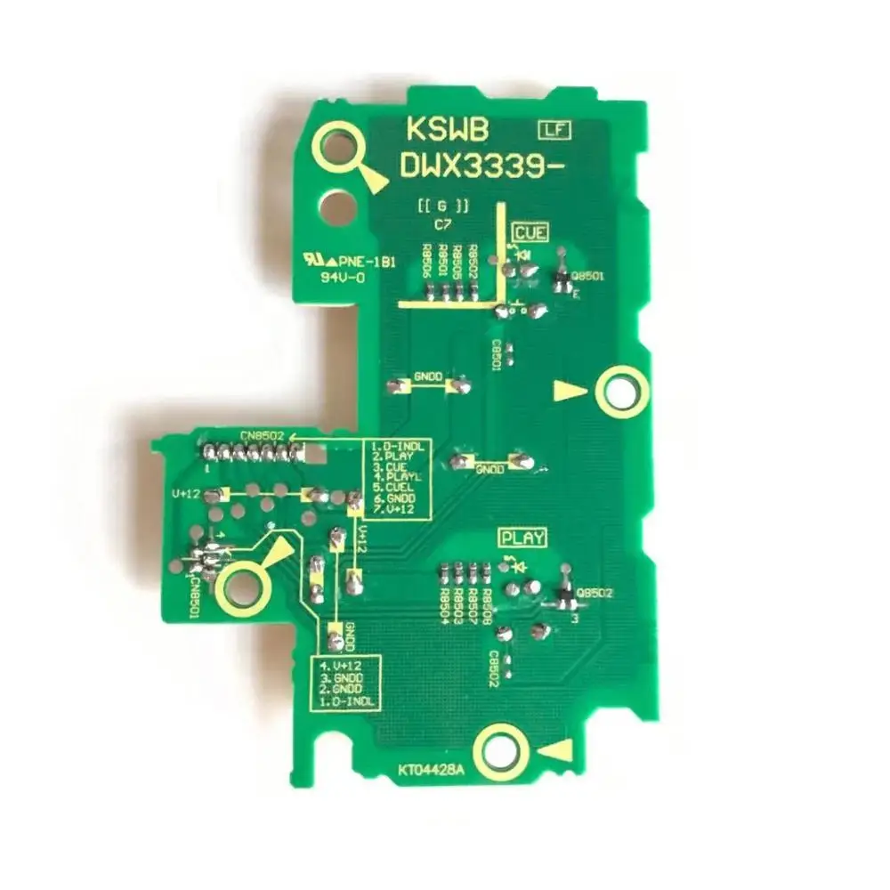 4 шт. CDJ 2000 Nexus - Play Cue печатная плата PCB DWX 3339 DWX3339 желтая версия