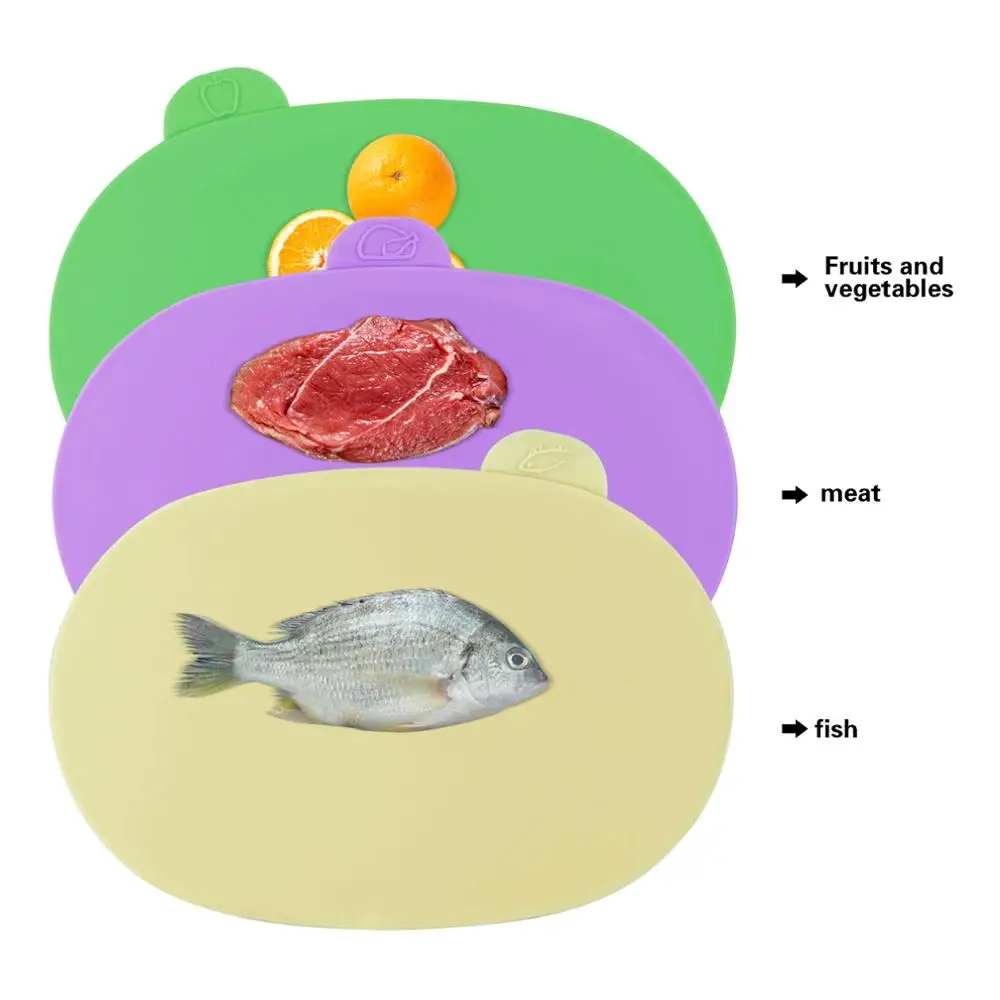 Разделочный блок Fissman нескользящая круглая разделочная доска антибактериальные