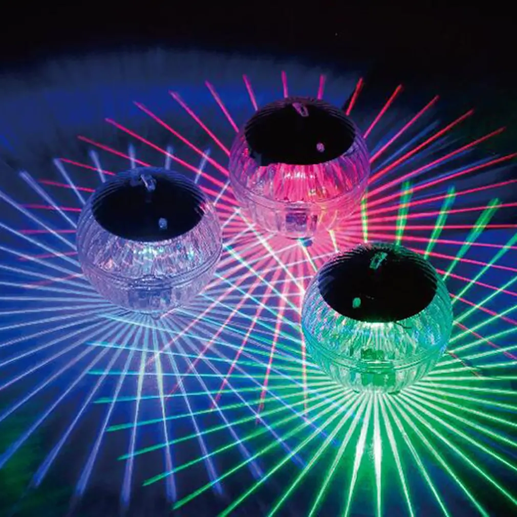 Уличный фонарь на солнечной батарее для водного дрифта яркий теплый желтый свет