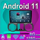 Android 11 для Jeep Wrangler 3 JK 2011 - 2014 LHD RHD автомобильное Стерео Радио мультимедийный видеоплеер навигация GPS беспроводной Carplay