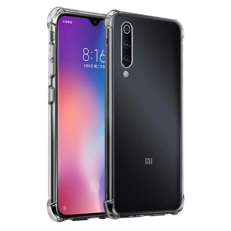 Для Xiaomi Mi 9T CC9 9se 9 pro cc9e Note 10 Pro Защитная прозрачная задняя крышка чехол для телефона