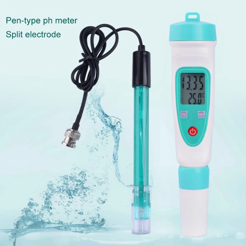 Ph Meter Ph-220W Tester Portable 0-14 Pen Type Precision Instrument With Buffer Power | Инструменты