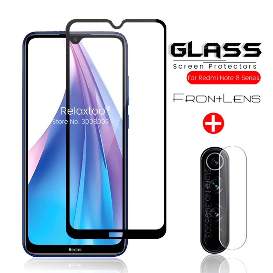 2 в 1 стекло со шлейфом для redmi note 8 t защитные стекла xiaomi pro note8 note8t защитное на redmy не