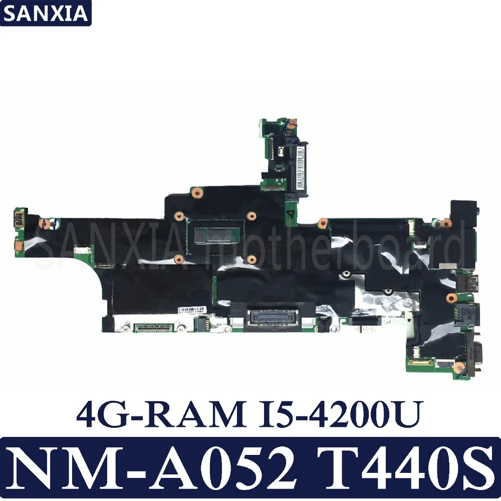 

Материнская плата KEFU для ноутбука Lenovo ThinkPad T440S, протестированная оригинальная материнская плата, 4 Гб ОЗУ