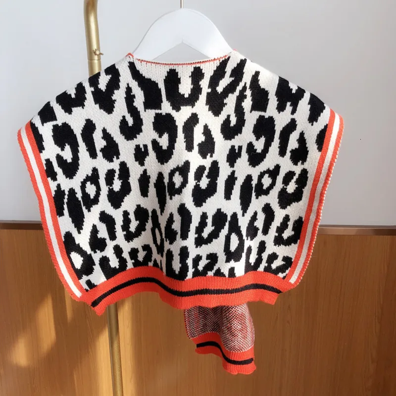 LANMREM модный новый женский шарф Леопардовый хит цветной с принтом свободная