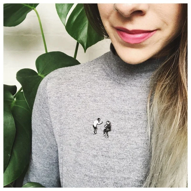 Эмалированная заколка для фотографирования | Украшения и аксессуары