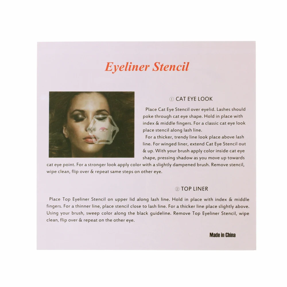 Трафарет для макияжа кошачий глаз 300 шт. 6 в 1 | Красота и здоровье