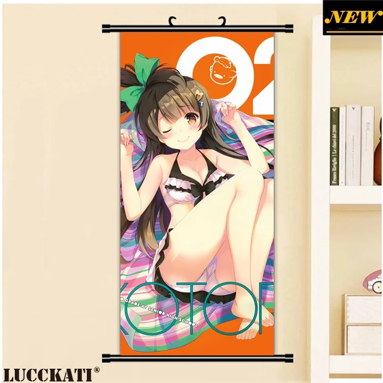 45X95 см Love Live школьный идол проект Kotori Minami мультфильм аниме Искусство Настенная