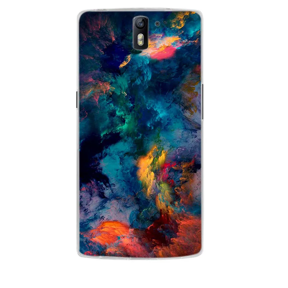 print pattern for oneplus one case cover silicon soft tpu back cover for one plus one 1 phone bags capa funda for oneplus1 case free global shipping
