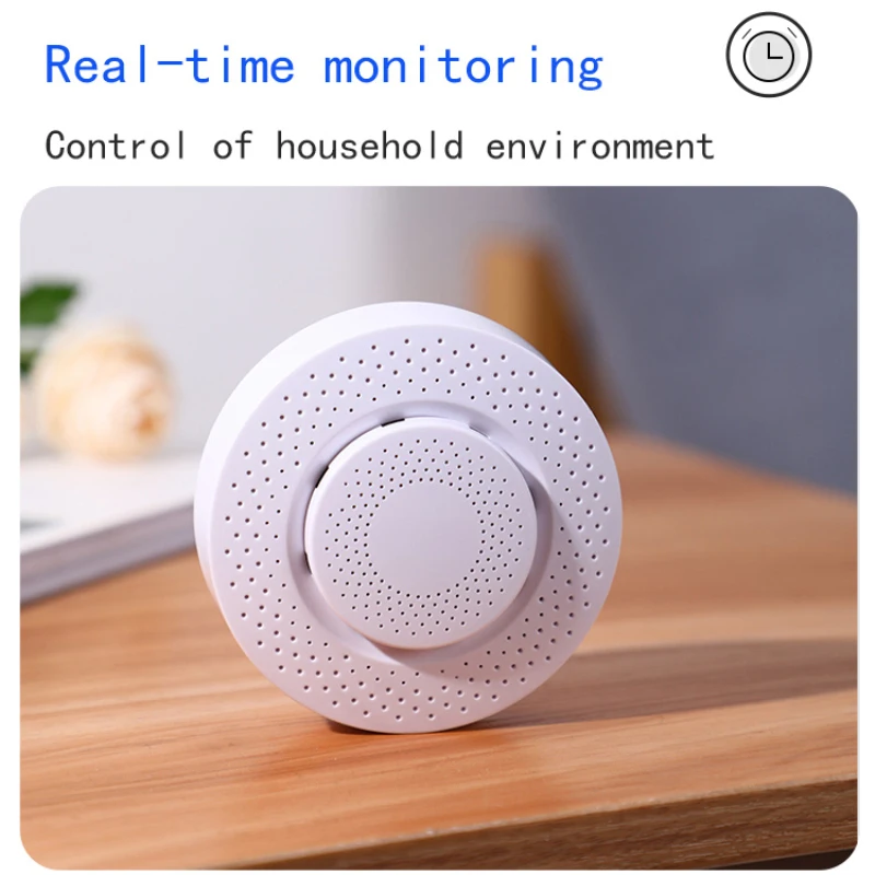 

2021 New Tuya CO2 Detector Carbon Dioxide Air Quality Tester Formaldehyde Detector Indoor Temperature Humidity Sensor
