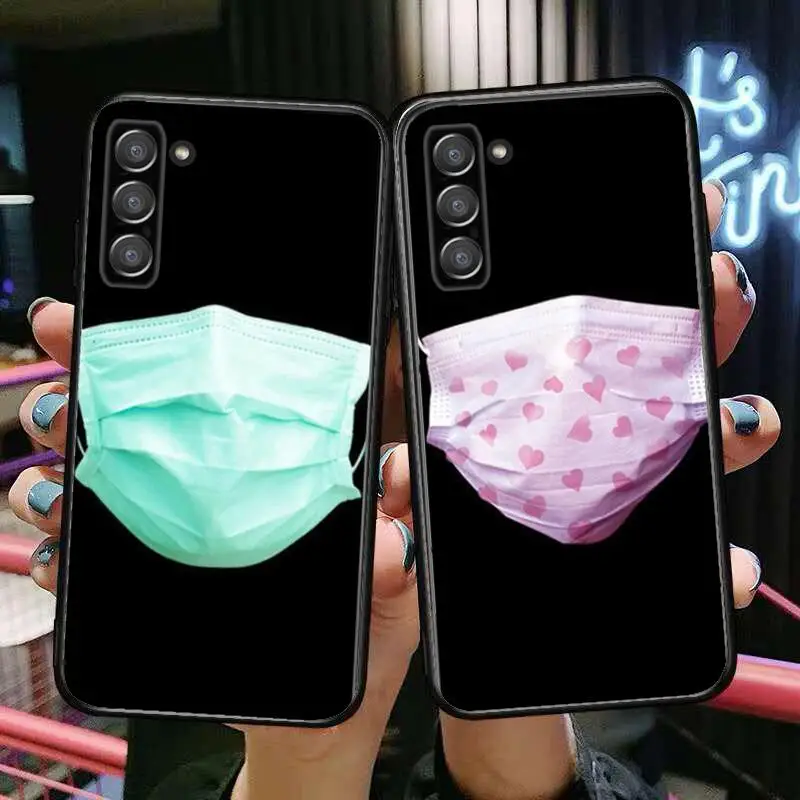 

Very cool mask Phone cover hull For SamSung Galaxy s6 s7 S8 S9 S10E S20 S21 S5 S30 Plus S20 fe 5G Lite Ultra Edge