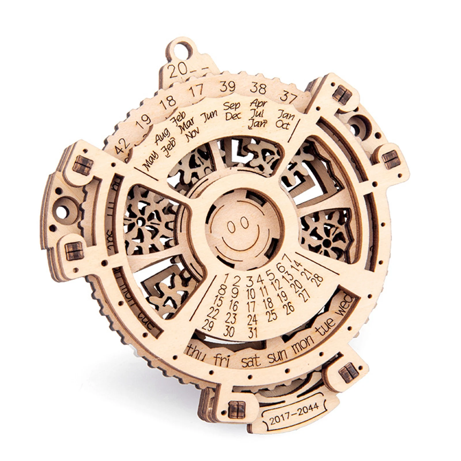 

Perpetual Calendar 3D Puzzle Wooden Toys DIY Assembly Toys for Children Kid Adult can CSV