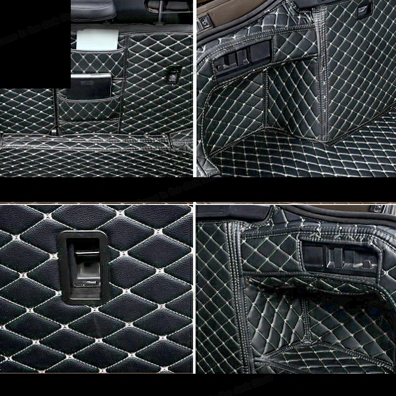 

Lsrtw2017 Leather Car Cargo Liner Trunk Mat for Skoda Superb 2016 2017 2018 2019 2020 Rug Carpet