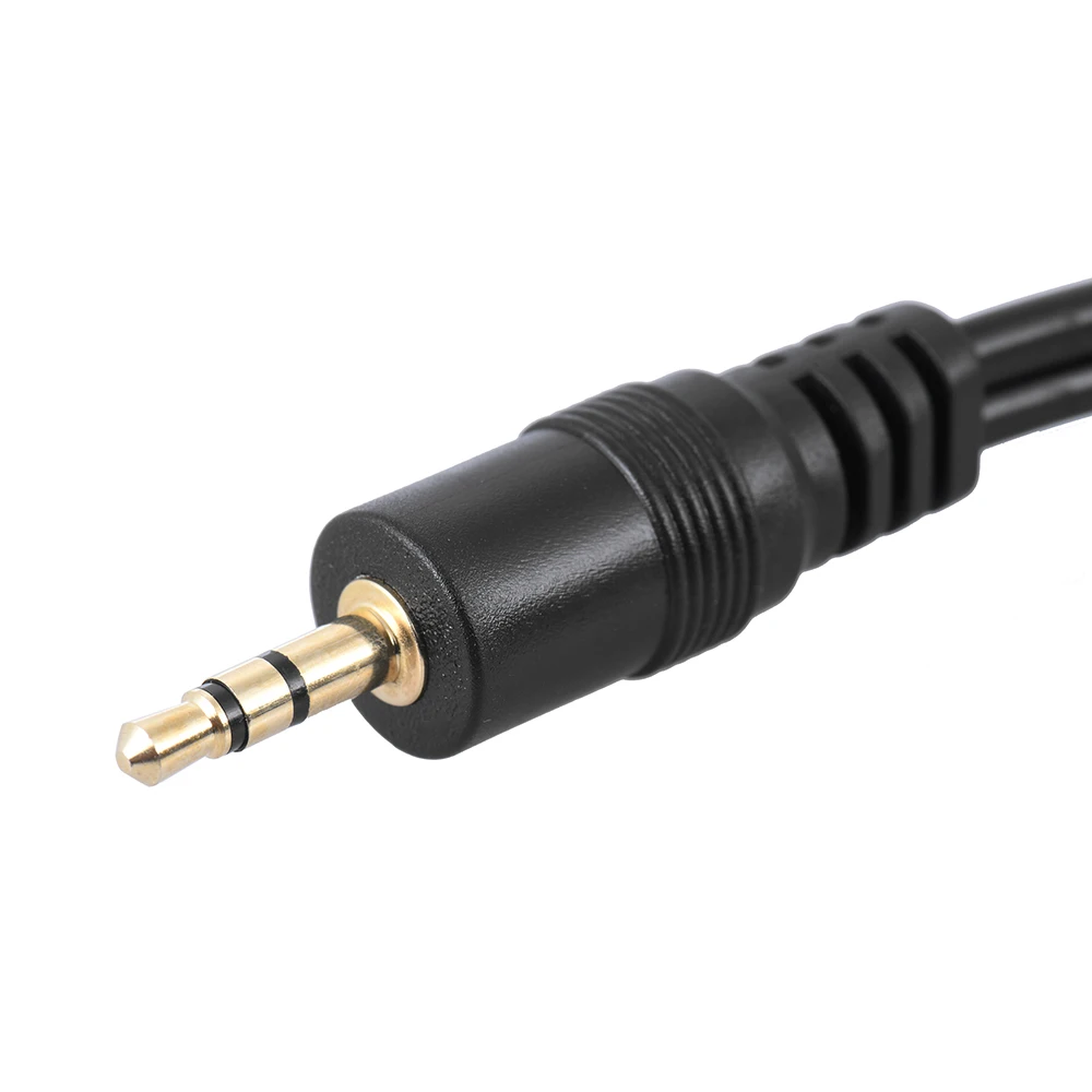 1.5m/ 5ft Audio Cable Cord Dual XLR Male to 3.5mm Male Plug for Electric Guitar Ukulele Bass Piano