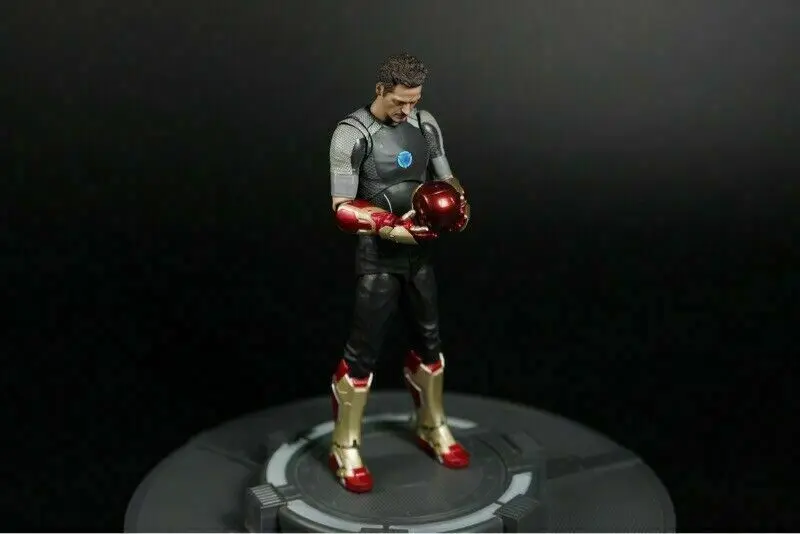 1/12 мужская фигура головы Sculpt SHFMK4 голова резная фигура модель для 6 ''фигурка игрушки-части тела Железный человек Tony Stark
