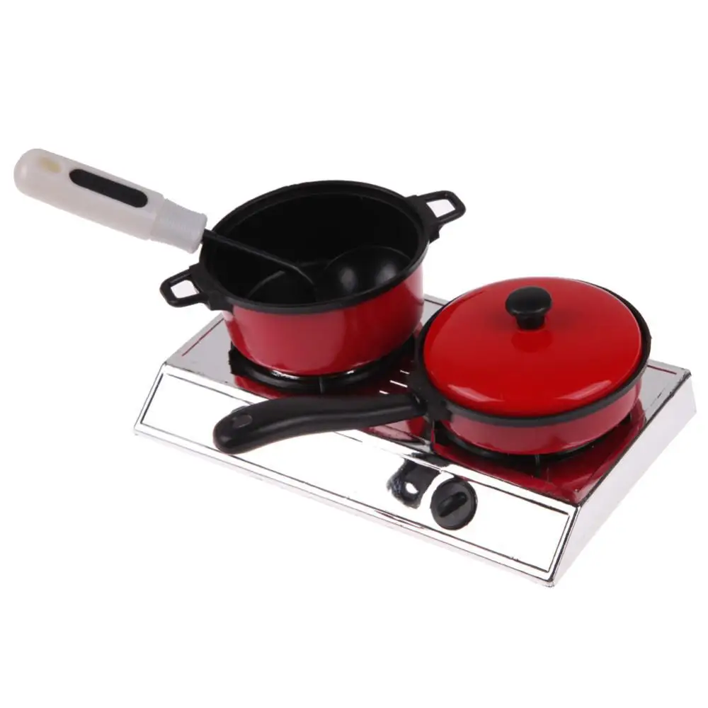 

13pcs/set Pots Pans Kitchen Cookware Shape Model Toy For Children Simulation Kitchen Utensils