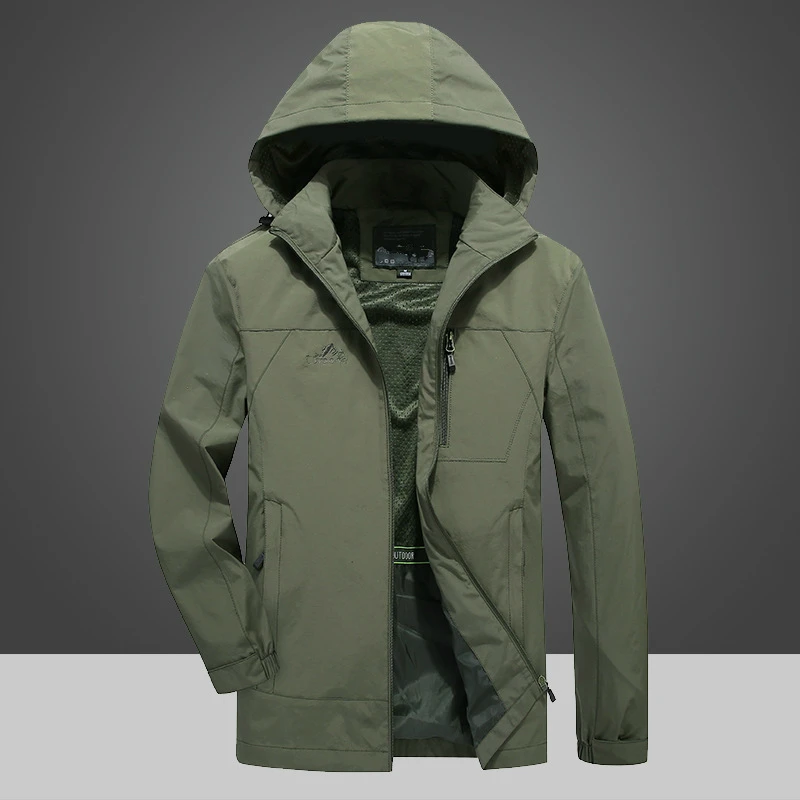 2021 Популярные Стильные Простые ветрозащитные и водонепроницаемые куртки для