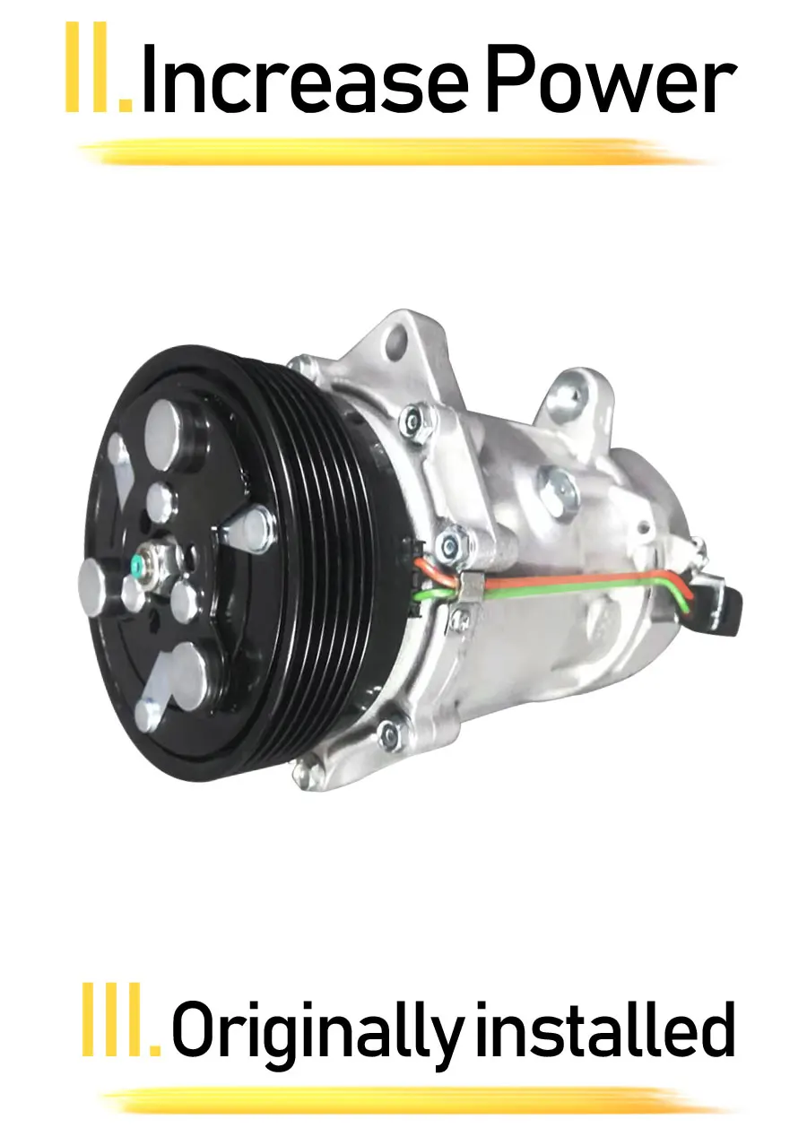 Компрессор кондиционера Sanden sd7v16 для Volkswagen beettas Golf Jettas Bettle A3 1J0820803K 1J0820805 1J0820803L 1J0820803A 1J0820803F