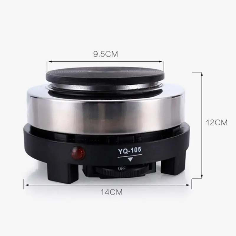 

Multifunctional Electric Heater Stove Hot Cooker Plate Milk Water Coffee Heating Furnace Kitchen Appliance EU Plug