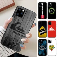 surf and skateboard quiksilver silicone mobile phone cover case for iphone 11 12 pro max xs x xr 7 8 6 6s plus 5 5s se 2020