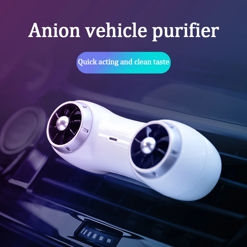 

Car Anion Air Purifier Cleaner Negative Ion USB Mini Home Vehicle Air Cleaner Remove Formaldehyde Air Purifier Car Accessories