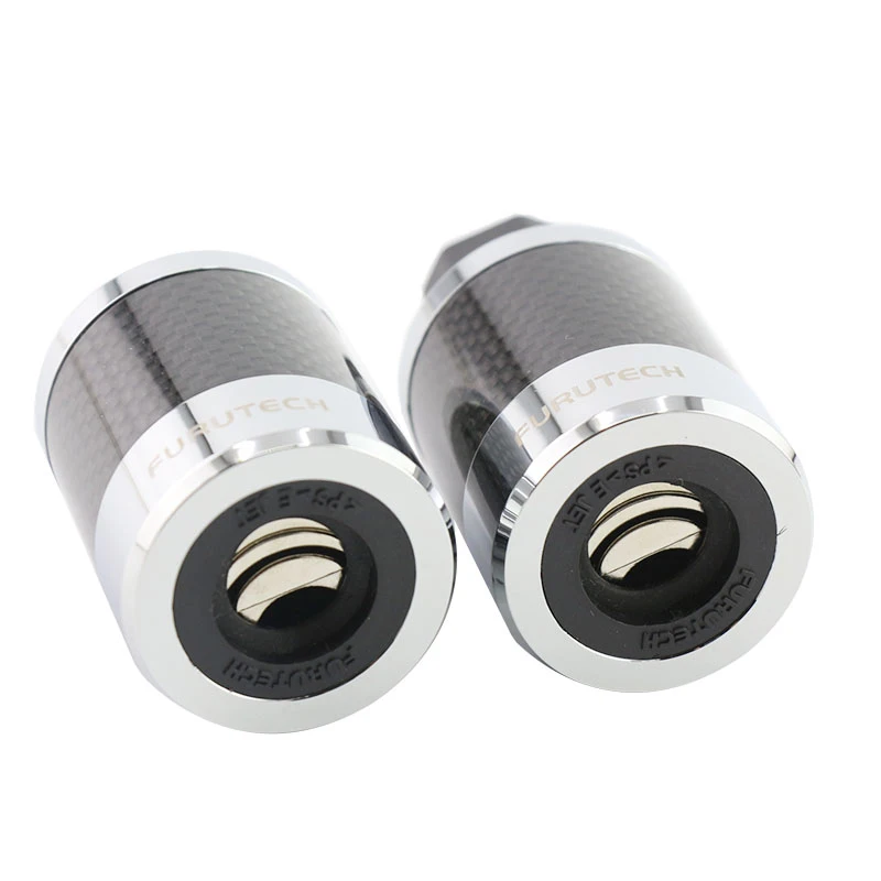HiFi Schuko Plug Furutech FI-E50 NCF (R) FI-50 Power Connector Adapter Rhodium high end box 15A 125V | Электроника