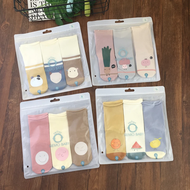 Милые носки без пятки для малышей новинка 2019 Хлопковые гольфы с рисунком