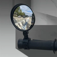 motorcycle side mirrors bike mirror black plastic modified accessories adjustable auxiliary mirror installed on handle universal
