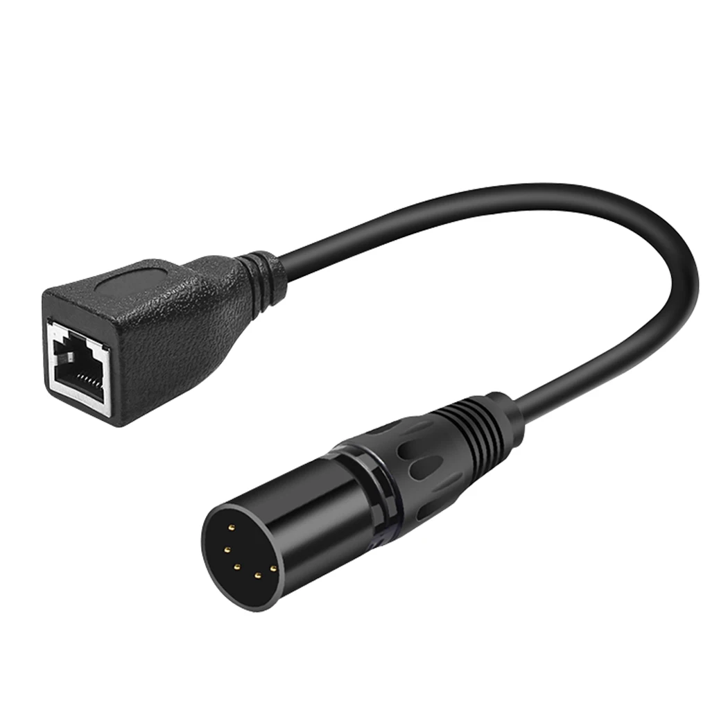 5 контактный сетевой аудиокабель jorinдо RJ45 0 3 м/фута с разъемом XLR|Кабели VGA| |