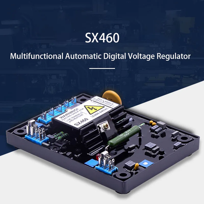 

Generator Controller SX460 Generator Voltage Board Automatic Stabilizer Control Regulator Genset 50~60Hz Carburetor