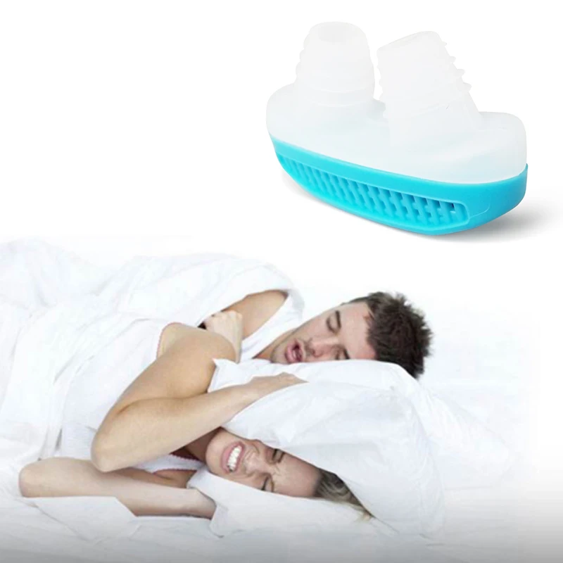 Silicone anti snoring Nasal Dilators Anti Snore Nose Clip Sleep Tray Sleeping Aid Apnea Guard Night Device