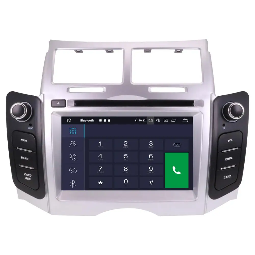 Android 9.0 PX5/PX6 Car DVD Player GPS Navi for Toyota Yaris 2005-2011 auto stereo radio tape recorde multimedia player headunit |