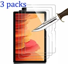 Защитное стекло для samsung galaxy tab A A6 A7 A8 10,4 SM-T500 9,7 10,1 10,5 T280 T290 P200 P580 T580 T510, 3 упаковки